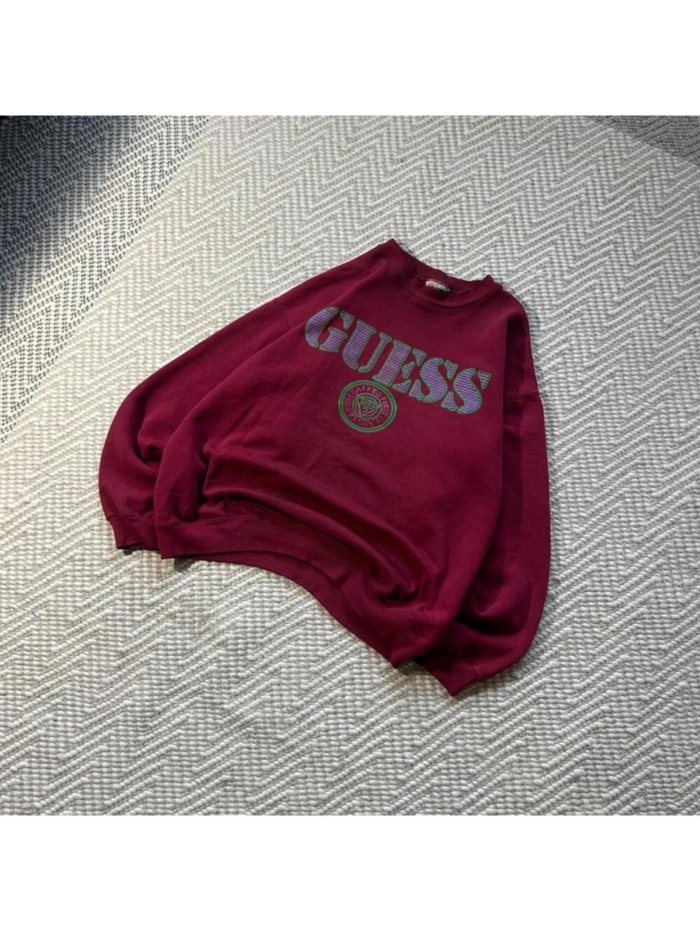 90's guess spellout vintage crewneck sweatshirt